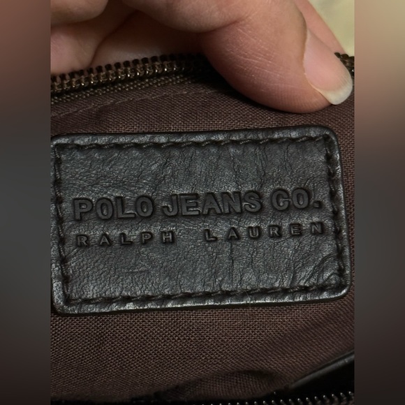 Polo by Ralph Lauren Dark Brown Fringe Shoulder Bag - Picture 11 of 11